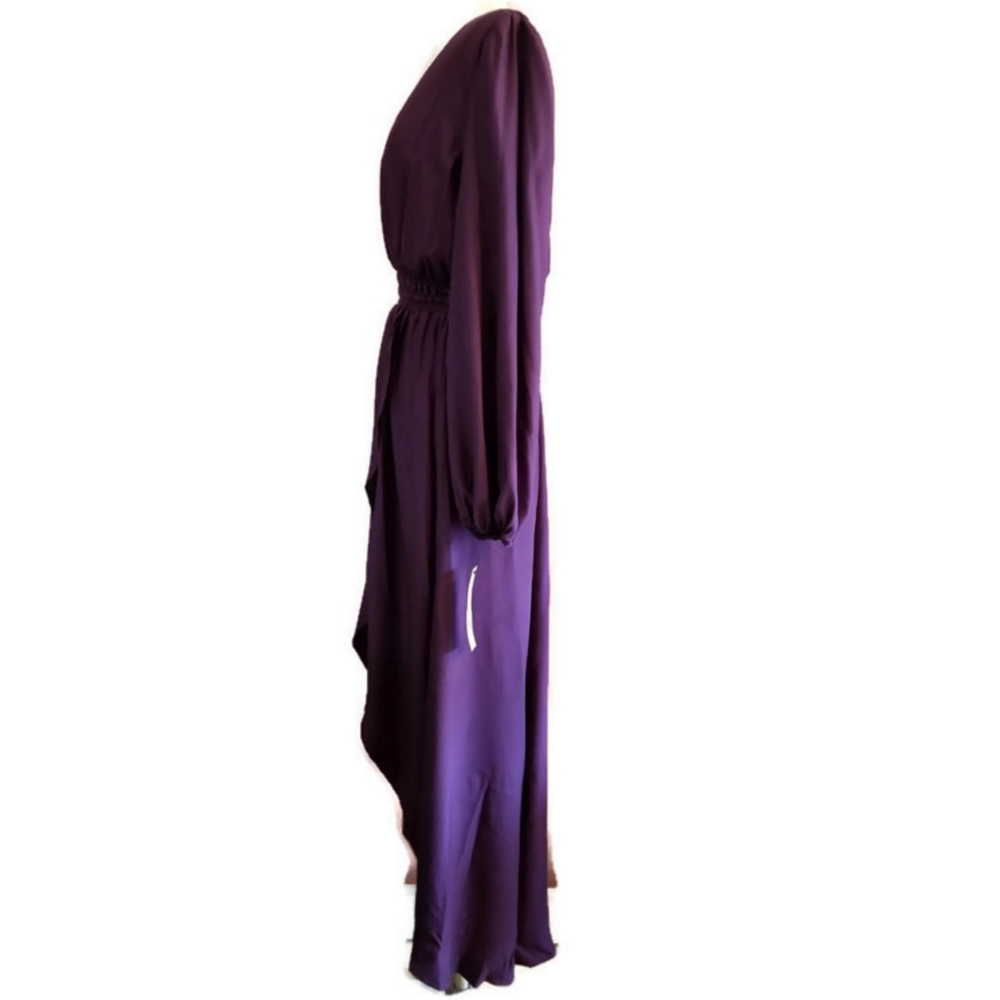 Reformation Rosalina Silk Long Dress in Au… - Picture 6 of 8
